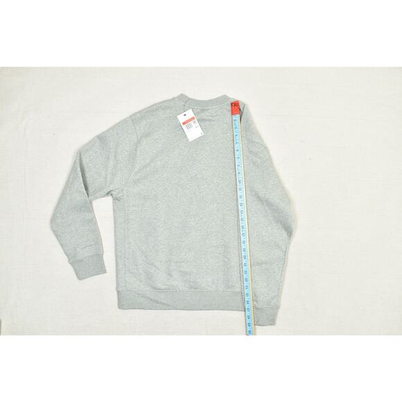 NEW Nike Sportswear Fleece Heather Crewneck Sweatshirt Size L BV2662-063 Large - Picture 2 of 8